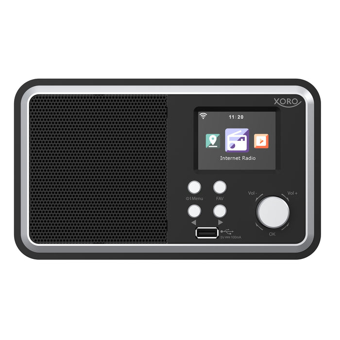 EAN 4260427616338 - Xoro XOR400910 radio Internet Digital Negro imagen 4