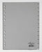 EAN 4005546600567 - Durable 6507-10 Separador mensual con pestaña Polipropileno (PP) Gris imagen 1