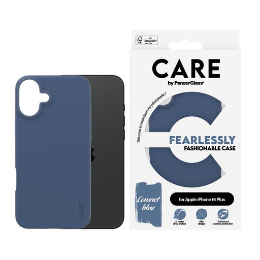 EAN 5715685004650 - PanzerGlass CARE™ by ® Case Blue iPhone 16 Plus funda para teléfono móvil Azul imagen 2