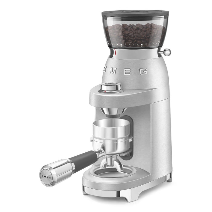 EAN 8017709339883 - Smeg CGF02SSEU molinillo de café 150 W Aluminio imagen 6