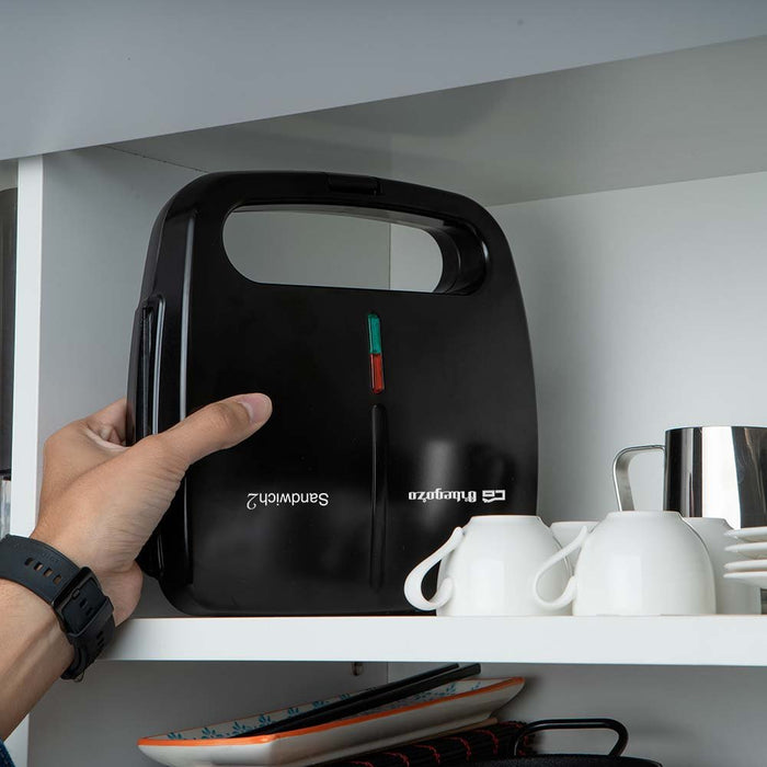 EAN 8435568405820 - Orbegozo SW 4910 sandwichera 800 W Negro imagen 7