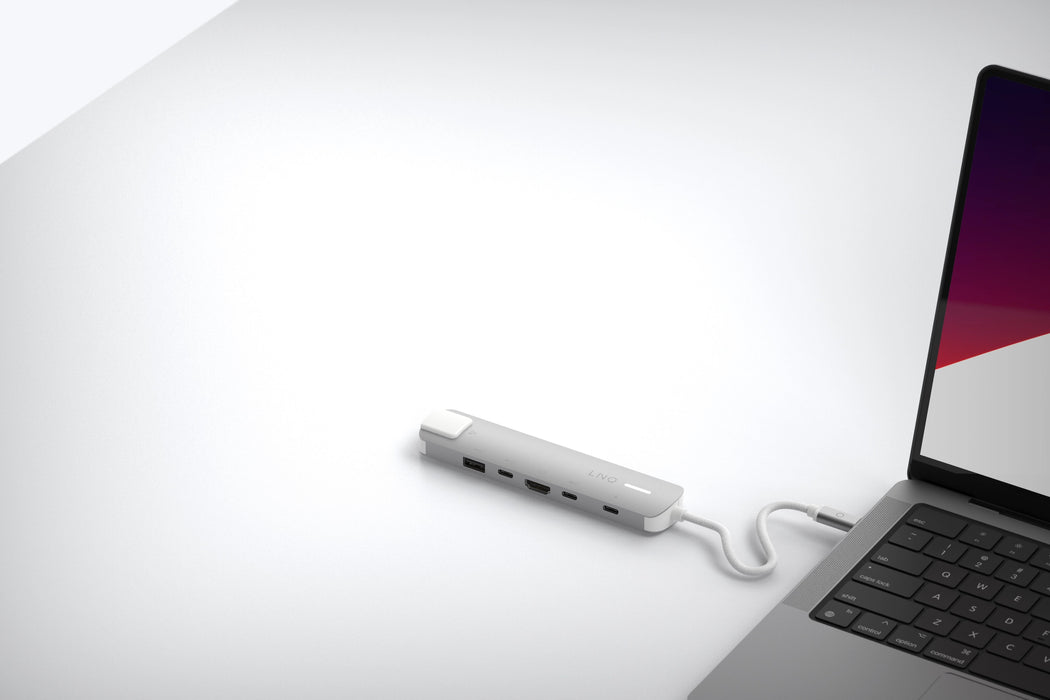 EAN 8720574622713 - LINQ LQ49061 base para portátil y replicador de puertos Alámbrico USB 3.2 Gen 2 (3.1 Gen 2) Type-C Gris,  imagen 10
