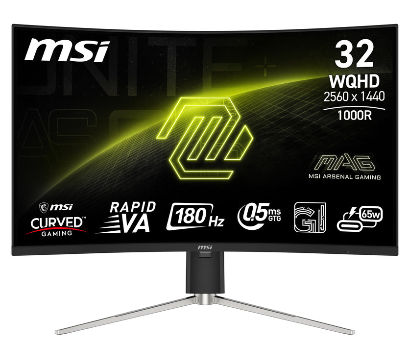 EAN 824142364185 - MSI MAG 325CQRF QD E2 pantalla para PC 80 cm (31.5") 2560 x 1440 Pixeles Wide Quad HD LED Negro imagen 3