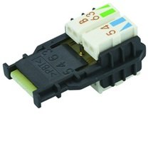 EAN 4018359429249 - Telegärtner F00020A2132 conector Negro imagen 1