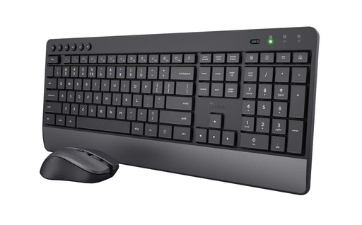 EAN 8713439245301 - Trust Trezo teclado Ratón incluido Universal RF inalámbrico QWERTY Italiano Negro imagen 1