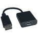 EAN 7630049615465 - VALUE 12.99.3162 adaptador de cable de vídeo 0,15 m DisplayPort HDMI tipo A (Estándar) Negro imagen 1