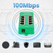 EAN 5903148912554 - Extralink ACTIVE POE INJECTOR 4 PORT GIGABIT 802.3AT/AF MODE A - 1 Gbps - 4-Port Gigabit Ethernet 48 V imagen 14