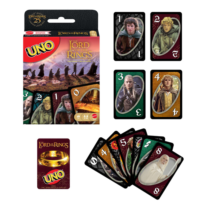 EAN 0194735375240 - Games UNO The Lord of the Rings Juego De Cartas Perder las cartas imagen 5
