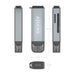EAN 8435739903322 - AISENS ASCR-2C10-GR lector de tarjeta USB 3.2 Gen 1 (3.1 Gen 1) Type-C imagen 4