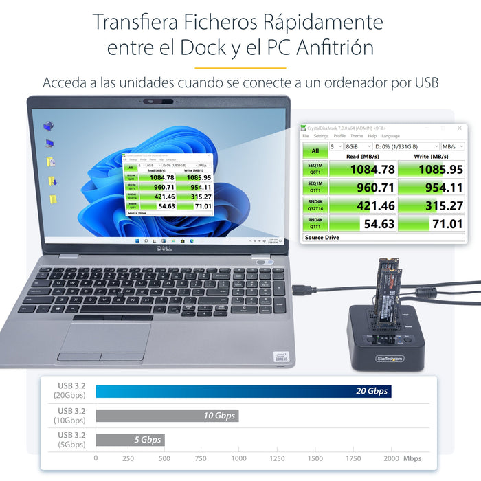 EAN 0065030898003 - StarTech.com M2-HDD-DUPLICATOR-N1 duplicador de datos y soporte Duplicador de HDD/ SSD (discos duros/unid imagen 12