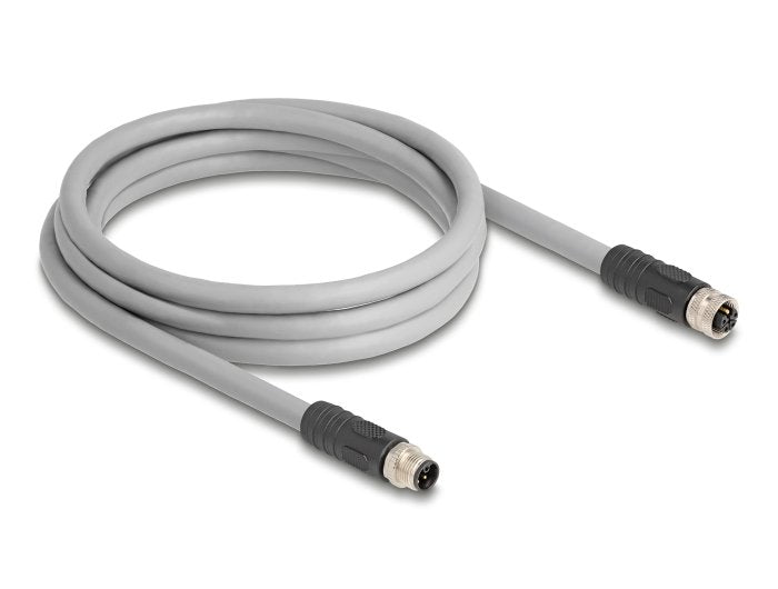 EAN 4043619805396 - DeLOCK 80539 cable para sensor y actuador 2 m RST M12 Gris imagen 1