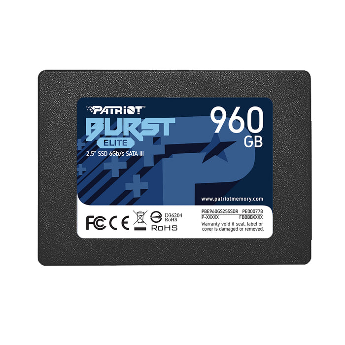 EAN 0814914027769 - Patriot Memory Burst Elite 960 GB 2.5" Serial ATA III imagen 1