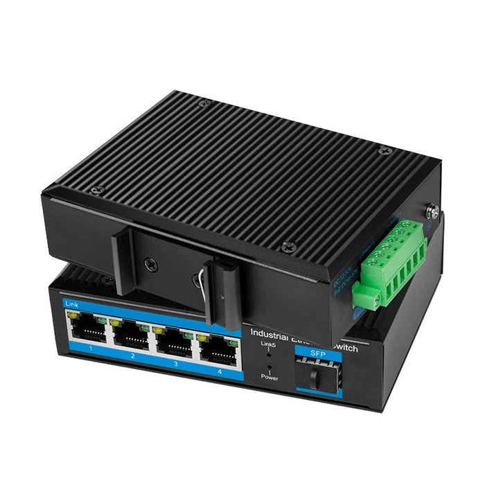EAN 4052792070460 - LogiLink NS204 switch No administrado Gigabit Ethernet (10/100/1000) Negro imagen 2