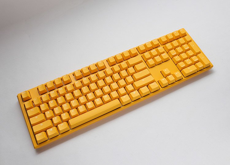 EAN 4710578309936 - Ducky One 3 Yellow Gaming Tastatur RGB LED - MX-Clear US teclado Juego USB Inglés de EE. UU. Amarillo imagen 7