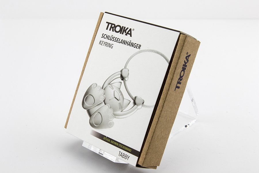 EAN 4024023117442 - TROIKA KR10-20/MA llavero y llavero tipo cartera Anilla de llavero Plata imagen 7