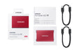 EAN 8806090312465 - Samsung Portable SSD T7 500 GB USB Tipo C 3.2 Gen 2 (3.1 Gen 2) Rojo imagen 12