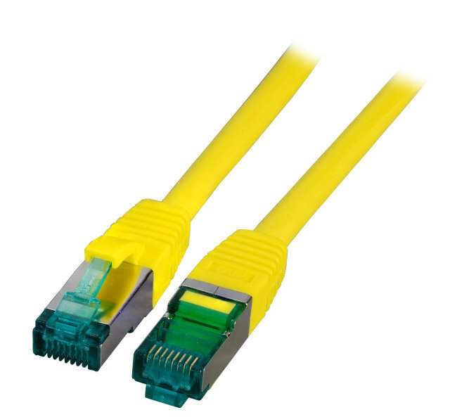 EAN 4049759225377 - EFB Elektronik MK6001.2Y cable de red Amarillo 2 m Cat6a S/FTP (S-STP) imagen 2