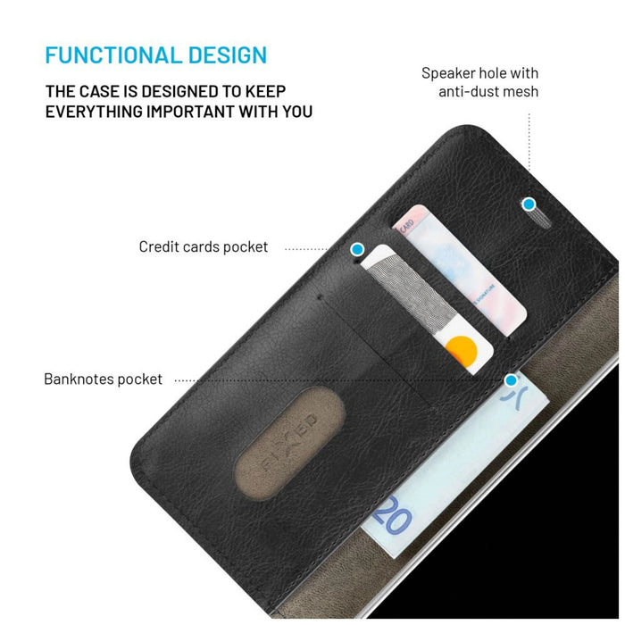EAN 8591680176915 - FIXED Opus funda para teléfono móvil 16 cm (6.3") Folio Negro imagen 4