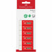 EAN 4005404001802 - Faber-Castell 189525 goma Blanco 6 pieza(s) imagen 1