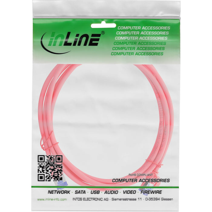 EAN 4043718335527 - InLine 74902R cable de red Rojo 2 m Cat6a S/FTP (S-STP) Alrededor imagen 4