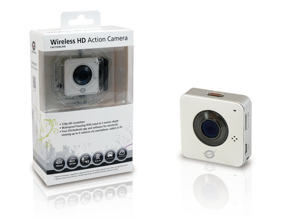 EAN 8714909027458 - Conceptronic CACTIONCAM cámara para deporte de acción 1 MP HD-Ready CMOS 25,4 / 4 mm (1 / 4") Wifi 38 g imagen 2