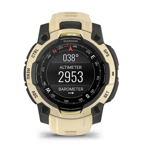 EAN 753759357122 - Garmin Instinct 3 AMOLED 3,05 cm (1.2") 45 mm Digital 390 x 390 Pixeles Pantalla táctil Beige, Gris GPS (s imagen 1