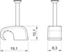 EAN 4012195219798 - Obo Bettermann 2228734 abrazadera para cable Gris claro 100 pieza(s) imagen 2