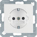EAN 4011334224204 - Hager 47231909 toma de corriente Tipo F Blanco imagen 1