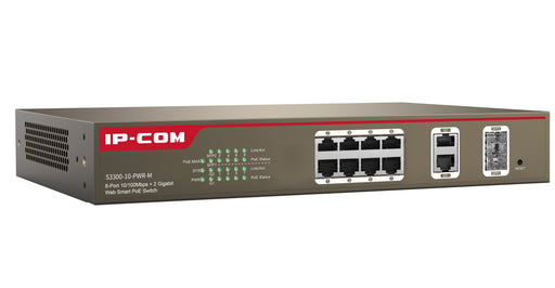 EAN 6932392831273 - IP-COM Networks S3300-10-PWR-M switch Gestionado L2 Fast Ethernet (10/100) Energía sobre Ethernet (PoE) G imagen 1