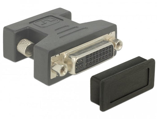 EAN 4043619601608 - DeLOCK 60160 tapa de seguridad para enchufe DVI Negro 10 pieza(s) imagen 1