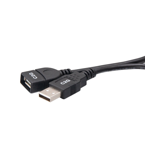 EAN 0757120190189 - C2G USB A Male to A Female Extension Cable 2m cable USB Blanco imagen 1