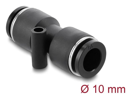 EAN 4043619607440 - DeLOCK 60744 acoplamiento y conector para máquina neumática Negro Metal, Plástico Rosca interior (hembra) imagen 1