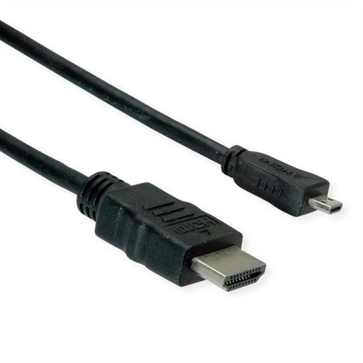 EAN 7630049619692 - ROLINE 11445581 cable HDMI 2 m HDMI tipo A (Estándar) HDMI tipo D (Micro) Negro imagen 2