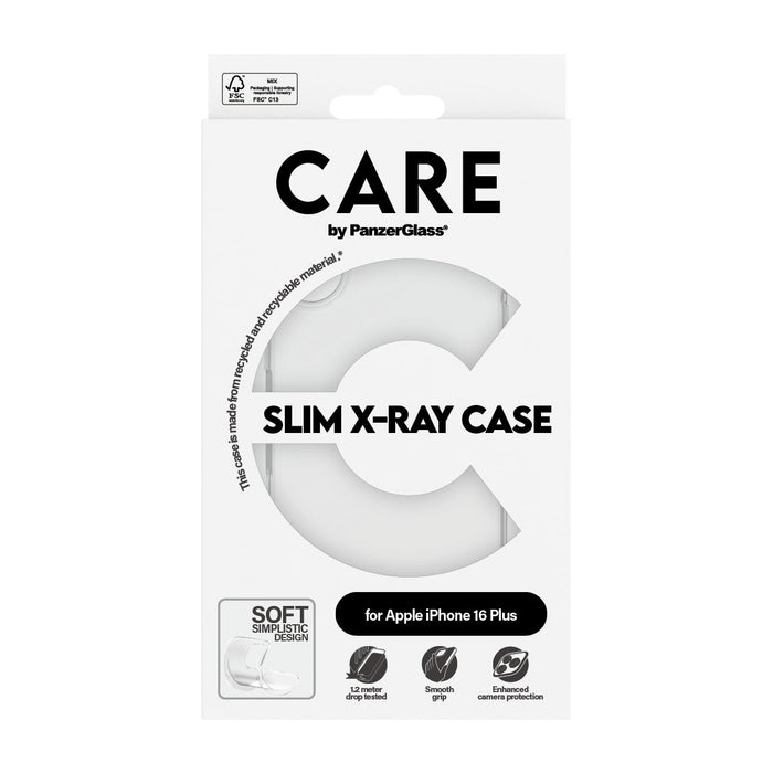 EAN 5715685005824 - PanzerGlass CARE™ by ® X-Ray Case iPhone 16 Plus funda para teléfono móvil Transparente imagen 3