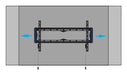 EAN 5019318308772 - B-Tech Elements Fixed 600 Flat 2,03 m (80") Pared Negro, Azul imagen 8