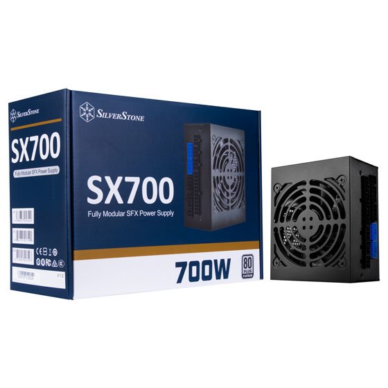 EAN 4710007227497 - Silverstone SX700-PT unidad de fuente de alimentación 700 W 20+4 pin ATX SFX Negro imagen 10