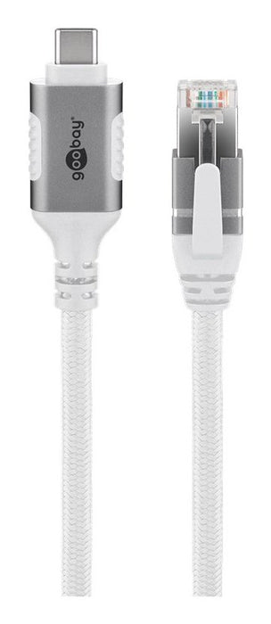 EAN 4040849741807 - Goobay 74180 cable de red Blanco 10 m Cat6 F/UTP (FTP) imagen 2