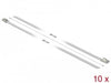 EAN 4043619188192 - DeLOCK 18819 presilla Acero Blanco 10 pieza(s) imagen 2