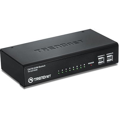 EAN 710931170061 - Trendnet TK-CAT508 interruptor KVM Negro imagen 1