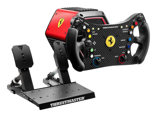 EAN 3362932917199 - Thrustmaster T818 Ferrari 488 GT3 Simulator Negro, Rojo USB Volante + Pedales Analógico/Digital PC imagen 2