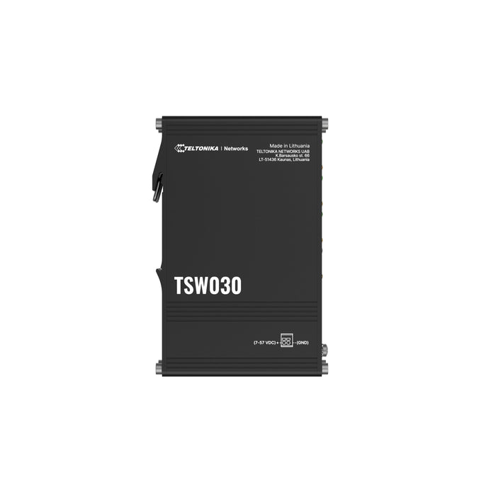EAN 4779051841431 - Teltonika NETWORKS TSW030 8-Port Ethernet Switch No administrado Fast Ethernet (10/100) Negro imagen 6