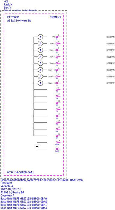 EAN 4047623405511 - Siemens 6ES7134-6GF00-0AA1 módulo digital y analógico i / o Analógica imagen 4