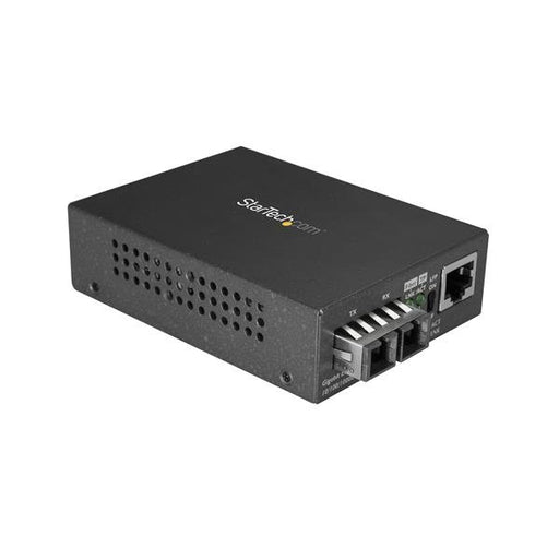 EAN 0065030878227 - StarTech.com MCMGBSCMM055 convertidor de medio 1000 Mbit/s 850 nm Multimodo Negro imagen 1