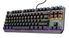 EAN 8713439244045 - Trust GXT 834 Callaz teclado Juego USB QWERTY Inglés Negro imagen 1