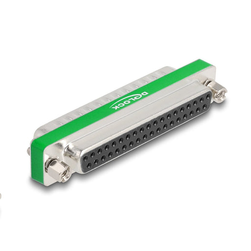 EAN 4043619664801 - DeLOCK 66480 cambiador de género para cable D-Sub 37 pin Verde, Plata imagen 1