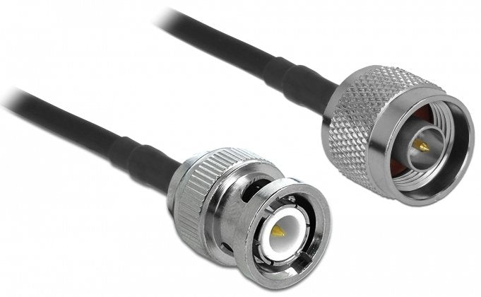 EAN 4043619904259 - DeLOCK 90425 cable coaxial LMR195 10 m Negro, Gris imagen 2