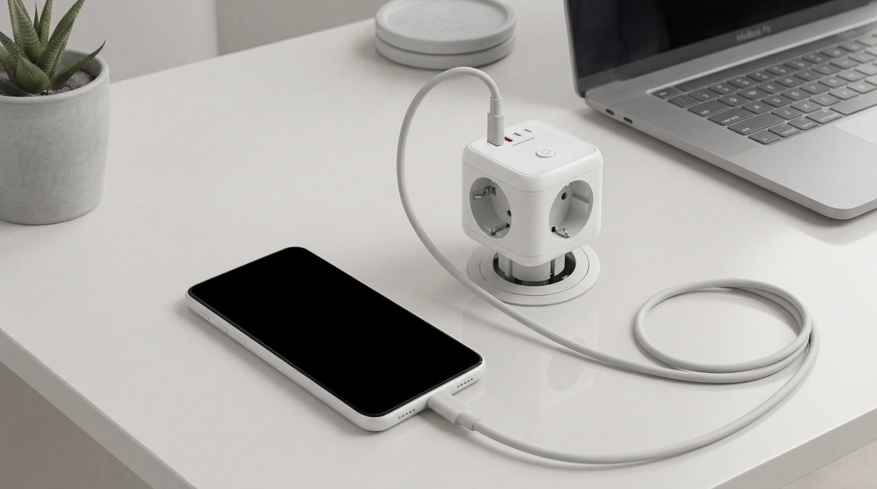 EAN 8435693114062 - Mars Gaming MDCUBE20W cargador de dispositivo móvil Blanco imagen 7