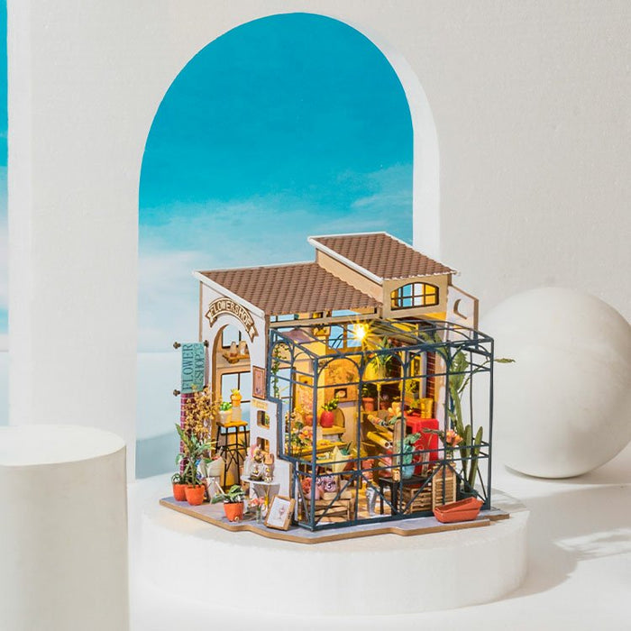 EAN 6946785113150 - ROBOTIME DG145 Casa en miniatura y rincón de libros para montar Casa en miniatura para montar imagen 2