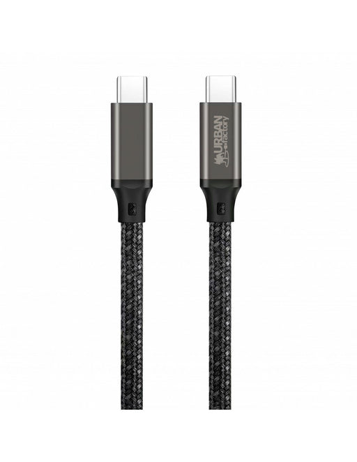 EAN 3760170884578 - Urban Factory BASEE cable USB 2 m USB C 10 Gbit/s 100 W Gris imagen 1