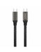 EAN 3760170884578 - Urban Factory BASEE cable USB 2 m USB C 10 Gbit/s 100 W Gris imagen 1